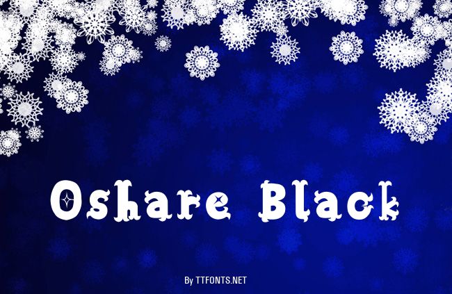 Oshare Black example